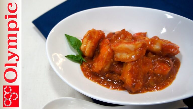 オリンピックの超簡単レシピ　エビチリの作り方