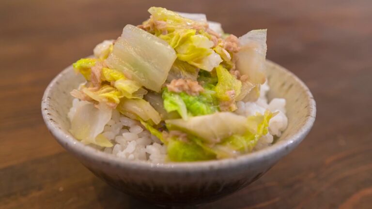 #ちば食ロスチャレンジ　　レシピ「やみつきツナ無限白菜」