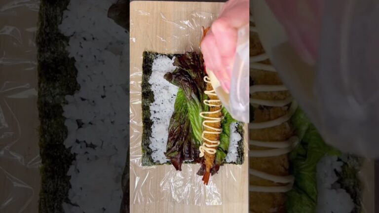 海老フライ巻き寿司弁当🍤🍱 #shorts #bento #娘弁当