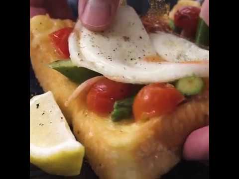 甘くない、野菜たっぷり食事系　フレンチトースト・サレ ｜ moguna[モグナ]
