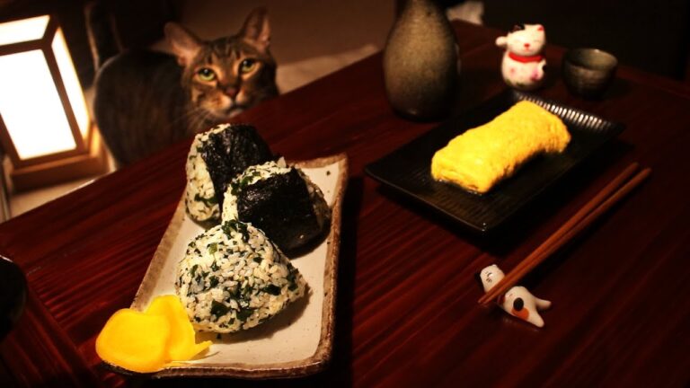 わかめご飯と、だし巻き卵。懐かしい給食の味を再現する夜