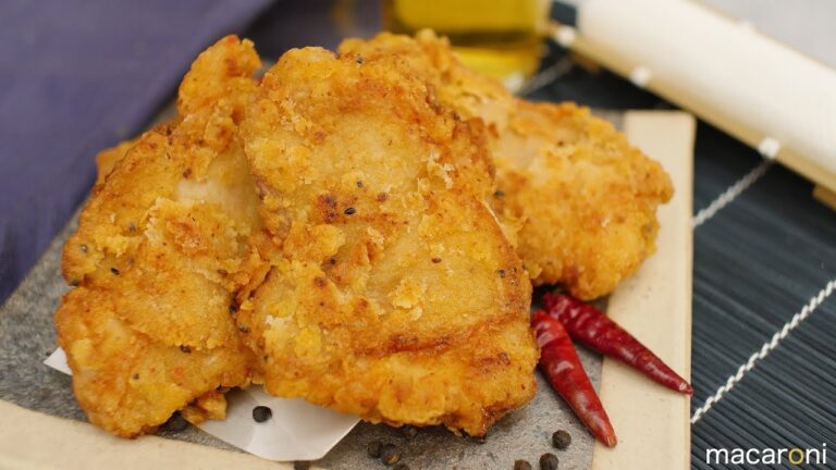 鍋の素で うまさマシマシ！ しっとり 旨辛 フライドチキンの レシピ 作り方