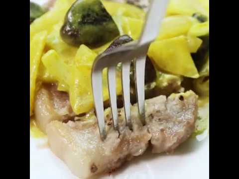 ササッと作れておいしいソテー ポークソテーカレークリームソース ｜ moguna[モグナ]