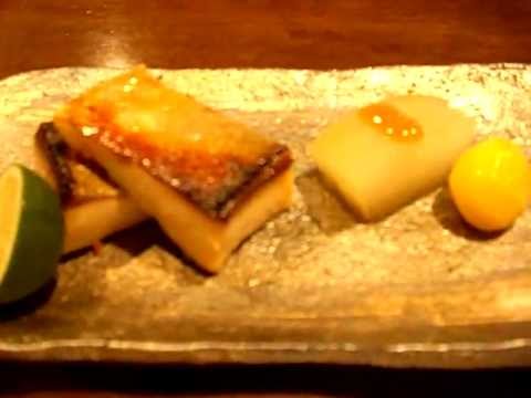 懐石料理　萌えぎ 煮物　鰆　冬瓜　くーみん