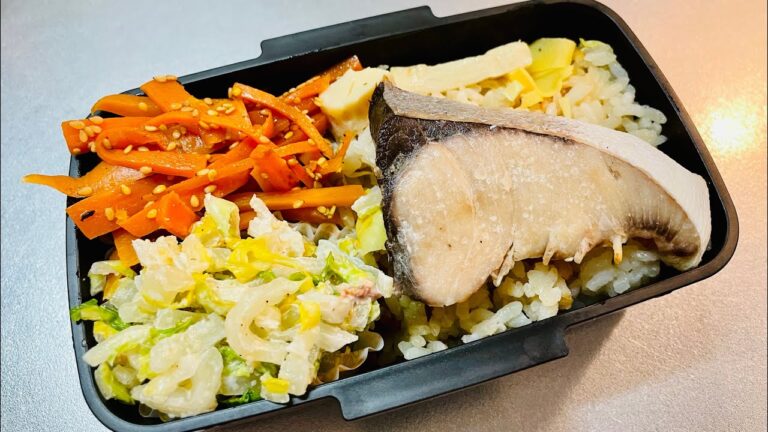 炊き込みご飯の和風弁当🐟【2/10のお弁当】