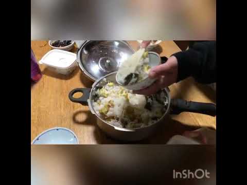 秋の味覚　栗ご飯