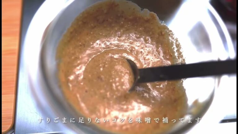 豚しゃぶ素麺　濃厚胡麻ダレ