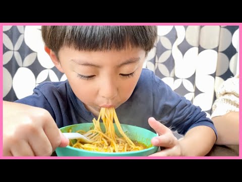 【ちびっこモッパン】嫌いだと思ってたミートソースが大好き⁉️子供の味覚がかわったのかな😋もぐもぐ食べてくれて嬉しいママ【飯テロ】