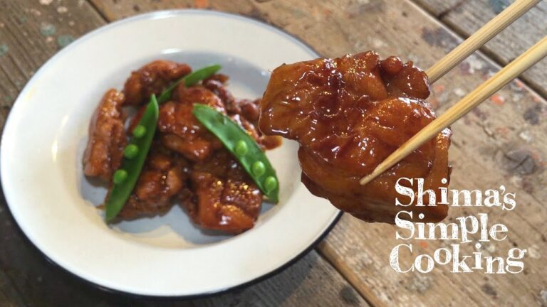簡単！ジューシー！みんな大好き♪テリヤキチキンの作り方　How to make Teriyaki chicken