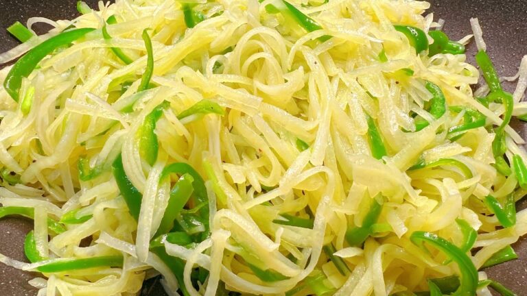 簡単に作れる#ピーマンとジャガイモの千切り炒め　#青椒土豆丝