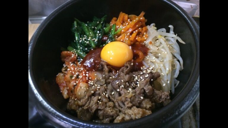 【1分クッキング】石焼きビビンバの上に載せる具材【番外編】