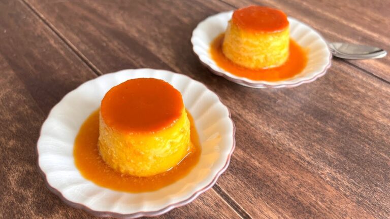 How to make Japanese Pumpkin Pudding 昔ながらの固めのかぼちゃプリンの作り方・レシピ【懐かしい味・福島の食材】