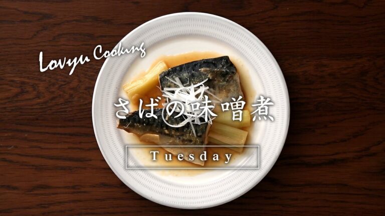 【Lovyu 2017/3/28】さばの味噌煮