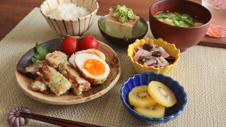 30分で4品！ちくわの磯辺揚げ献立