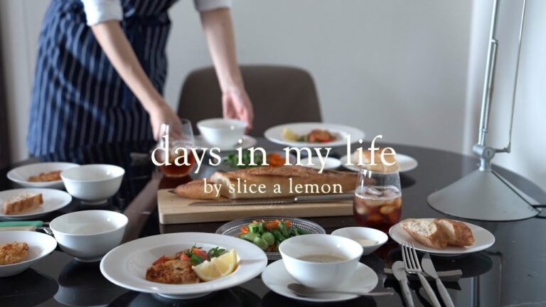 母の日のおもてなし/お昼ごはん/米粉シフォン/料理vlog