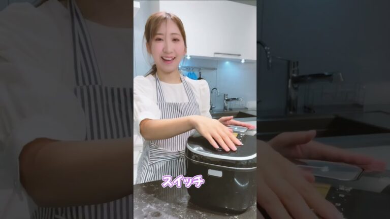 【炊飯器で3品！】ミートボール＆きのこピラフ #shorts