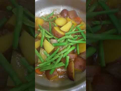 我が家の肉じゃが