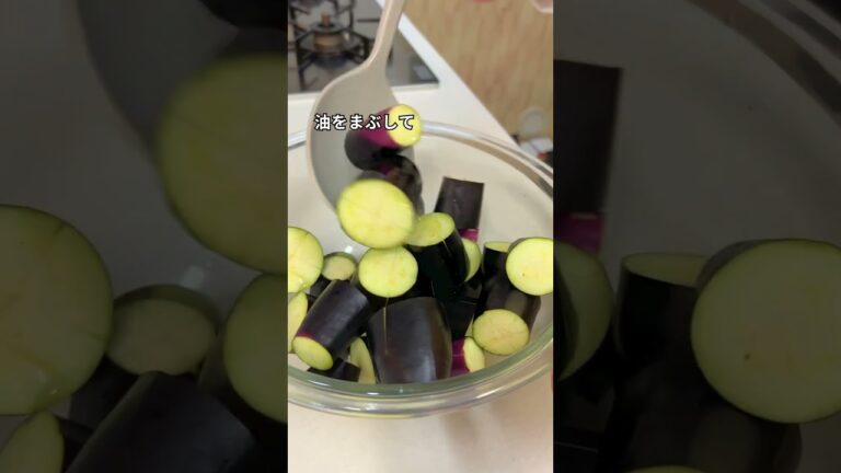 【茄子の煮びたし】揚げない、面倒な隠し包丁は不要。簡単すぎるのにとろける！#茄子の煮びたし #簡単レシピ#ヘルシー#和食