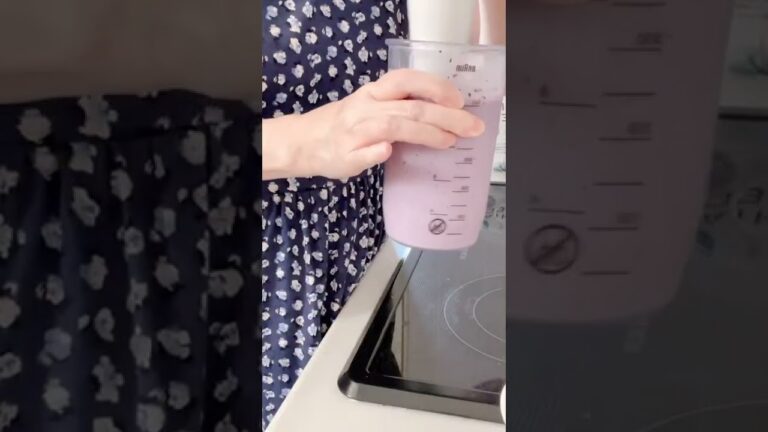 ブルーベリー＆バナナシェイク🫐🍌🥤作ってみました🤗あらかん主婦『へむれん』#shorts