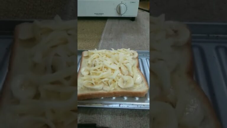 バナナチーズトースト　　#shorts 　#トーストレシピ　#簡単レシピ