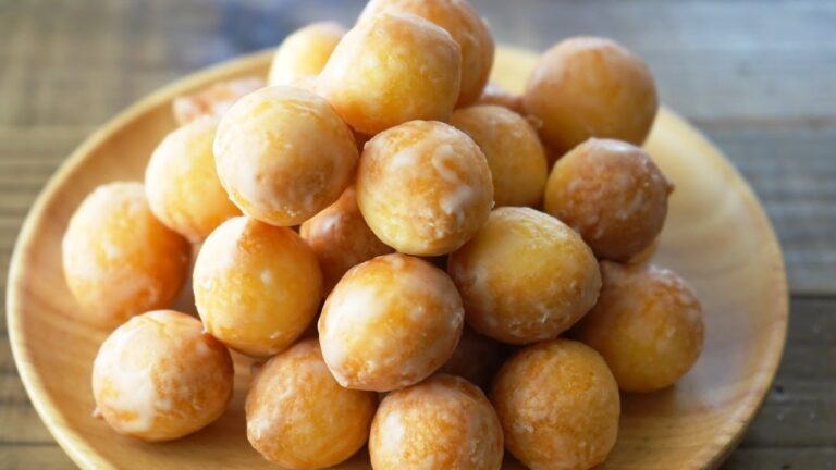 白玉粉で作るドーナツ　白玉ドーナツの作り方