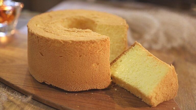米粉のシフォンケーキの作り方・レシピ【グルテンフリー】 Rice Chiffon Cake Recipe｜Coris cooking