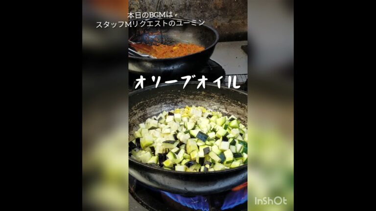 鶏むねミンチで残りもの夏野菜のキーマカレーをちゃちゃっと作る！