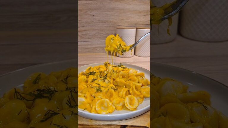 Creamy Butternut-pumpkin Pasta #shorts #asmr #cooking #yummy #food
