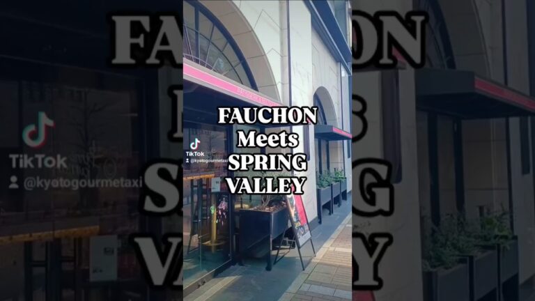 FAUCHON Meets SPRING VALLEY 5月7日～9月30日　ルバーフォション開催中！