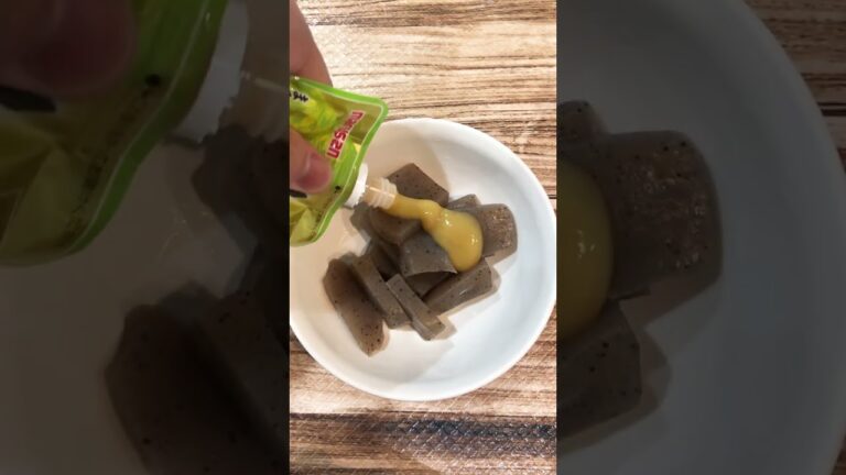 こんにゃくの酢味噌和えとこだわり酒場のレモンサワーできめる動画 #Shorts