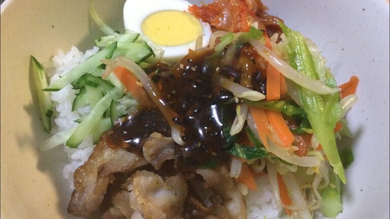 ビビンバの作り方教えます❤️手作りコチュジャンソースが美味い😋