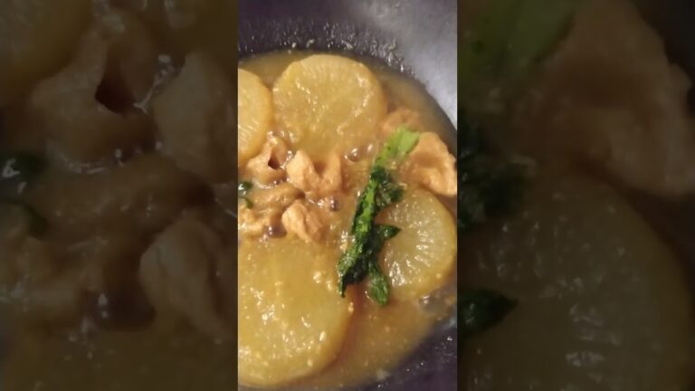 大根味噌煮。なにも言いません。見て聴いてください。登録して、次のお料理の通知お待ちください。👍ください。