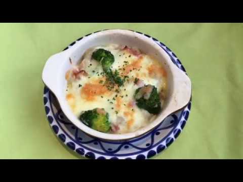 ママのお助けレシピ（れんこんホワイトソースdeグラタン）リビング和歌山2017年2月