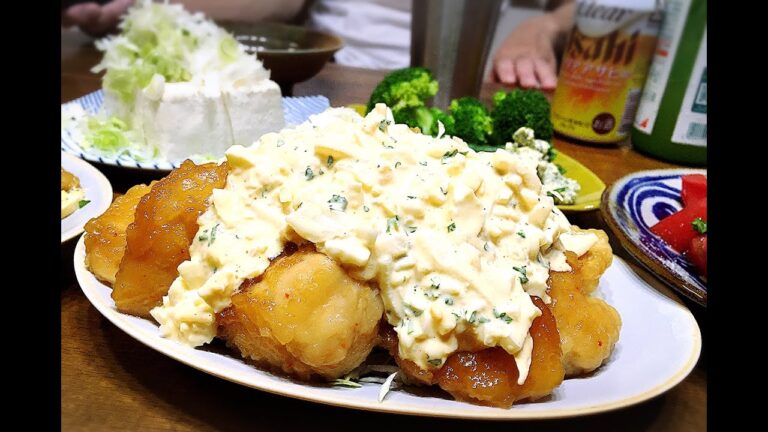 【これが一番簡単】チキン南蛮と絶品タルタルソース