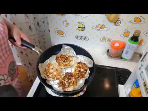 【ダイエット料理】長芋の豆腐ハンバーグ