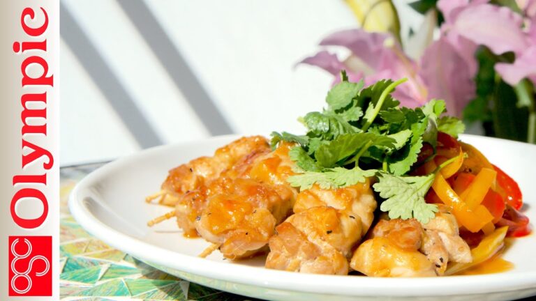 オリンピックの超簡単レシピ　タイ風焼きとり ガイヤーンの作り方