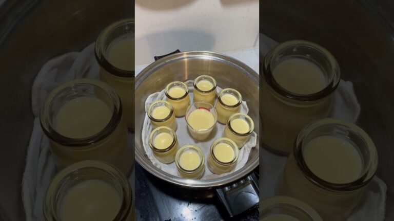 牛乳消費でプリン作った！！ #お菓子作り  #プリン #牛乳消費