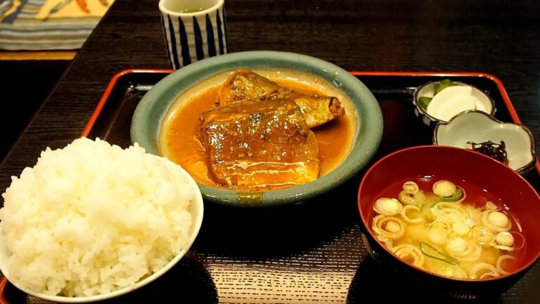 門前仲町の『サバのみそ煮』が旨い人気定食屋！新鮮なサバのガッツリ定食！【富水】平日の昼も混んでる！東京・門前仲町