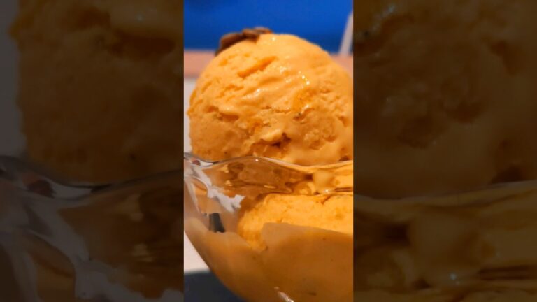🍨かぼちゃのアイスクリーム🎃秋のアイスクリーム🎊人気スイーツ🎃ハロウィン#shortsvideo 　#shorts