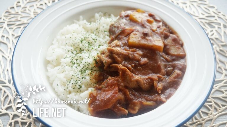 【あさイチのレンジカレーのレシピ】10分でできる！電子レンジで簡単レンチンカレーの作り方【鍋も火も使わないツナ缶オイルで美味しくできる】