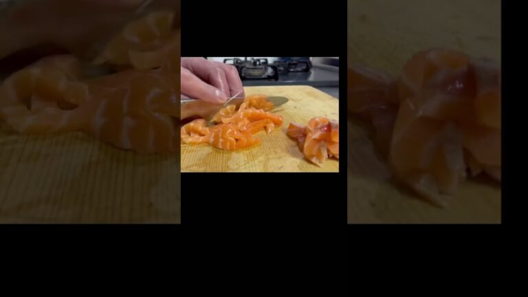 【プロの夜食】家の食材で作る！ネギトロサーモンの和風タルタル#shorts #おうちごはん #夜食 #サーモン #japanesehomecooking