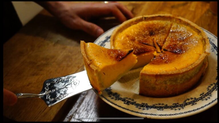 ハロウィンに作りたい！濃厚かぼちゃのクリームブリュレタルトの作り方