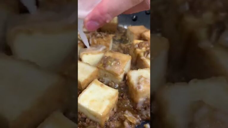 【簡単パパ飯】ヘルシー満足感。厚揚げのそぼろ餡#shorts