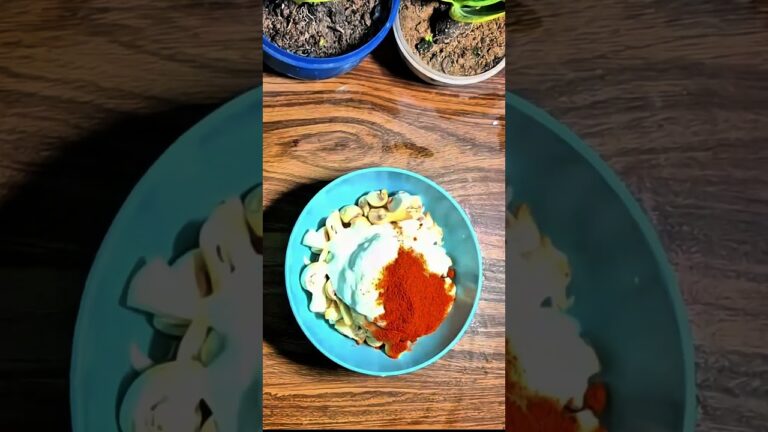 Desi style Mati Handi Mushroom. #food #recipe