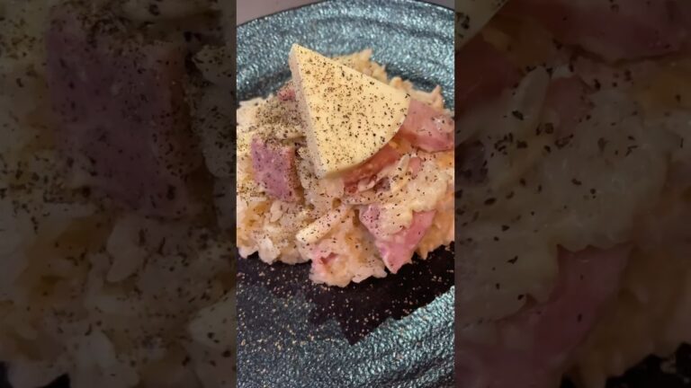 超ズボラ濃厚チーズリゾット#short #shorts  #ズボラ #簡単 #簡単レシピ #japan  #アル中  #かんたんレシピ #炊飯器レシピ #炊飯器  #リゾット #チーズリゾット