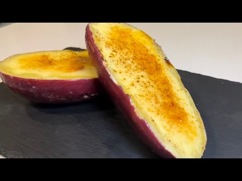[激うま]さつまいものブリュレアイス　Sweet potato brulee ice cream