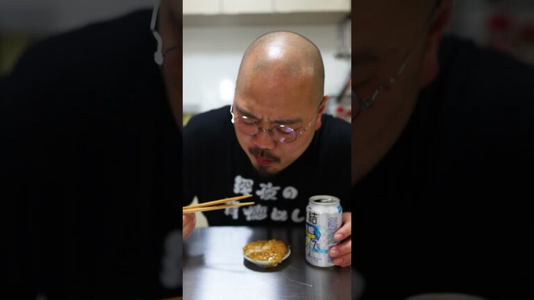 【無茶振りめし】なめたけにアレを足したら最高のつまみが爆誕したわ#無茶振りめし #コンビニ#2秒めし#つまみ