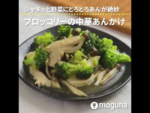 シャキッと野菜にとろとろあんが絶妙 ブロッコリーの中華あんかけ ｜ moguna[モグナ]