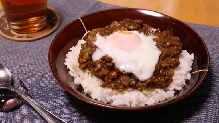 Japanese Keema Curry 無性に食べたくなる、特製ドライカレーの作り方