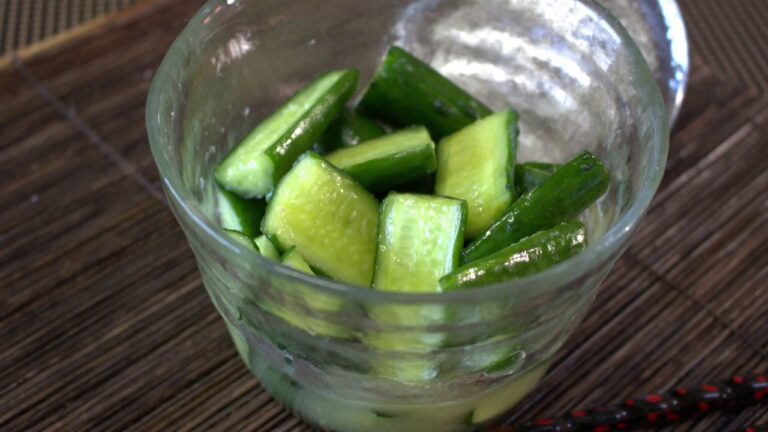 キュウリのわさび漬けの作り方【料理教室ボナペティ】